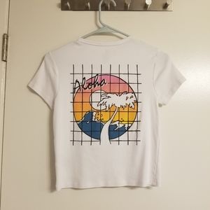 Volcom Hawaii Crop Top 100% Cotton NWOT Never Worn